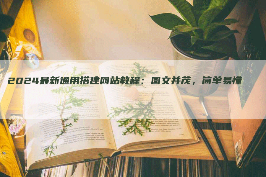 2024最新通用搭建网站教程：图文并茂，简单易懂