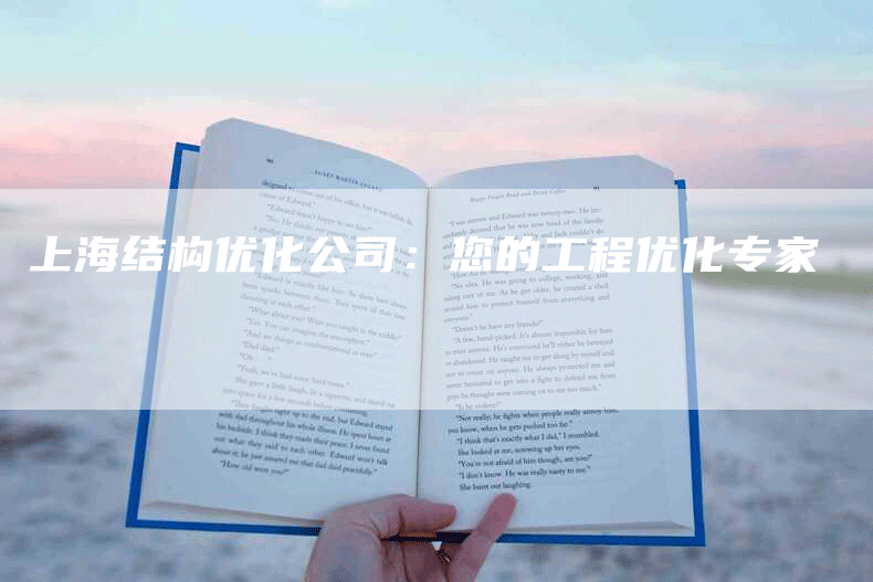 上海结构优化公司：您的工程优化专家