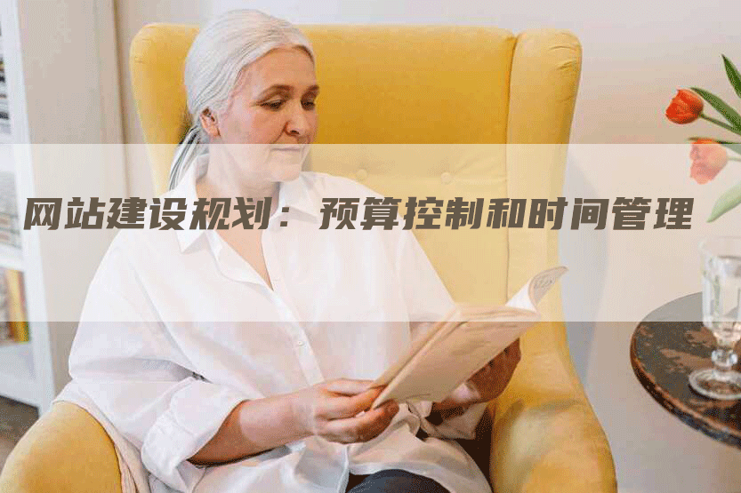 网站建设规划：预算控制和时间管理