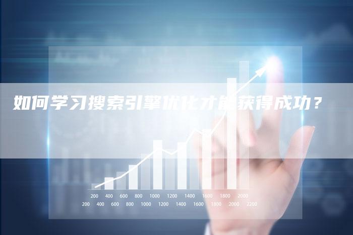 如何学习搜索引擎优化才能获得成功？