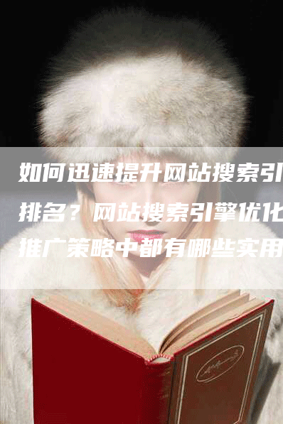 如何迅速提升网站搜索引擎排名？网站搜索引擎优化与推广策略中都有哪些实用技巧？