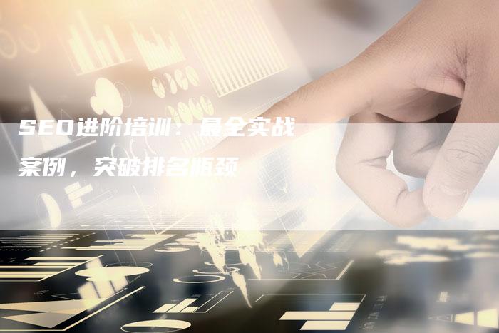 SEO进阶培训：最全实战案例，突破排名瓶颈