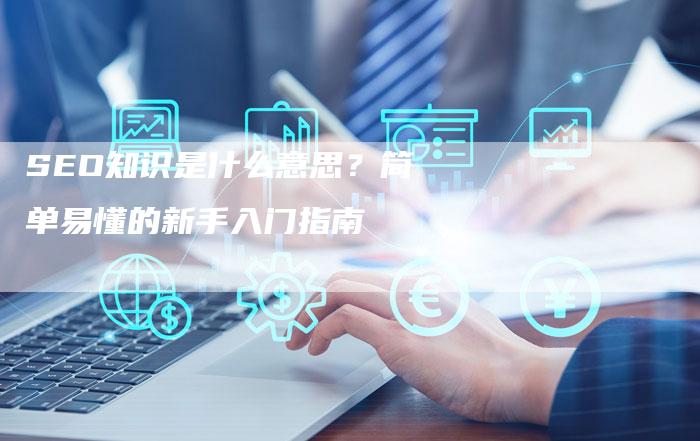 SEO知识是什么意思？简单易懂的新手入门指南