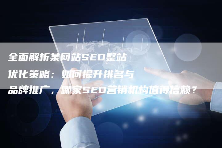 全面解析某网站SEO整站优化策略：如何提升排名与品牌推广，哪家SEO营销机构值得信赖？