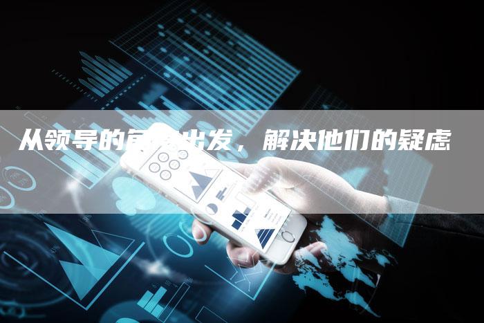 从领导的角度出发，解决他们的疑虑