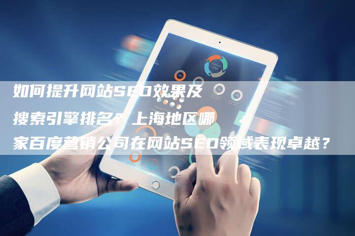 如何提升网站SEO效果及搜索引擎排名？上海地区哪家百度营销公司在网站SEO领域表现卓越？