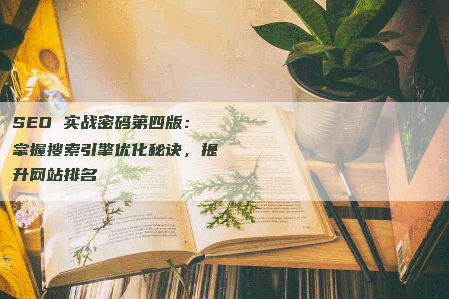 SEO 实战密码第四版：掌握搜索引擎优化秘诀，提升网站排名