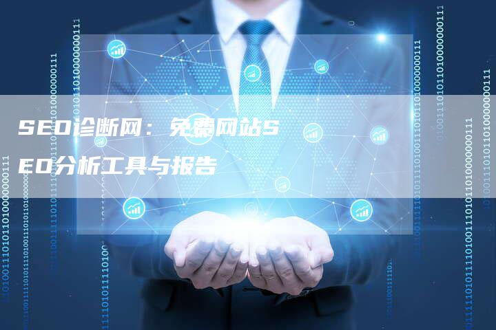 SEO诊断网：免费网站SEO分析工具与报告