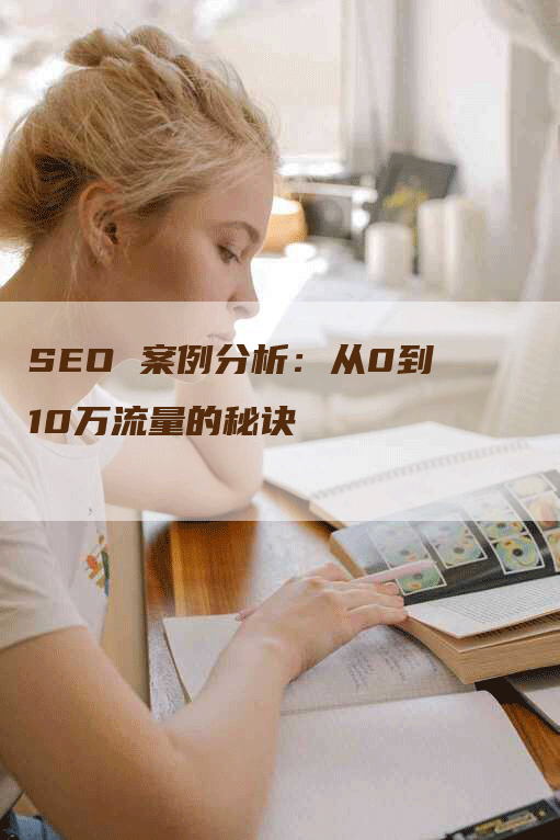 SEO 案例分析：从0到10万流量的秘诀