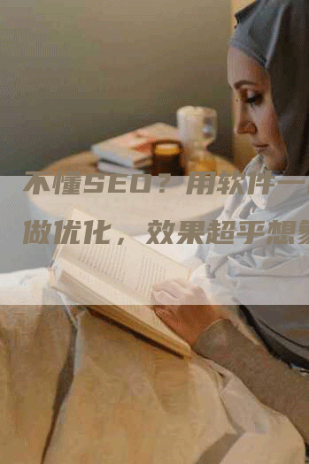 不懂SEO？用软件一样能做优化，效果超乎想象！
