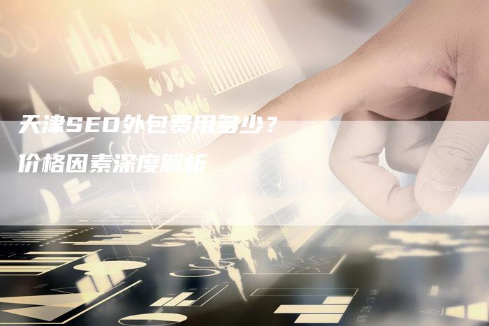 天津SEO外包费用多少？价格因素深度解析