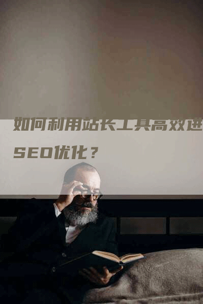 如何利用站长工具高效进行SEO优化？