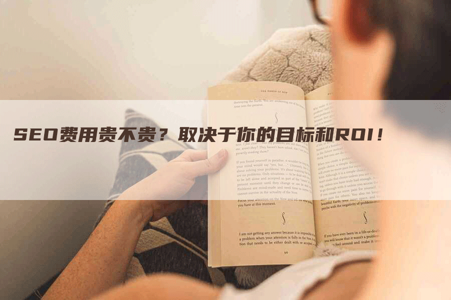 SEO费用贵不贵？取决于你的目标和ROI！