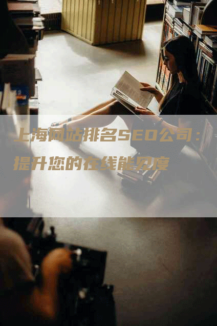 上海网站排名SEO公司：提升您的在线能见度