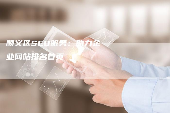 顺义区SEO服务：助力企业网站排名首页