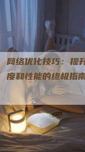 网络优化技巧：提升网站速度和性能的终极指南