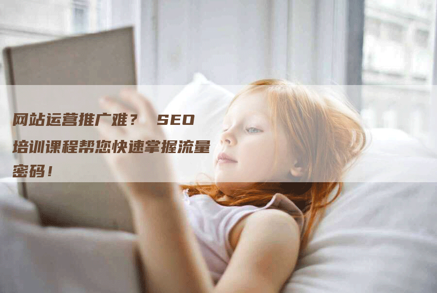 网站运营推广难？ SEO培训课程帮您快速掌握流量密码！