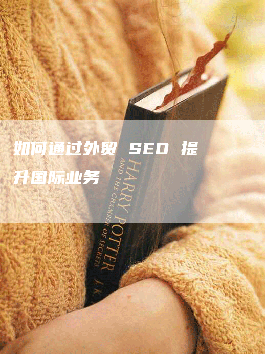 如何通过外贸 SEO 提升国际业务