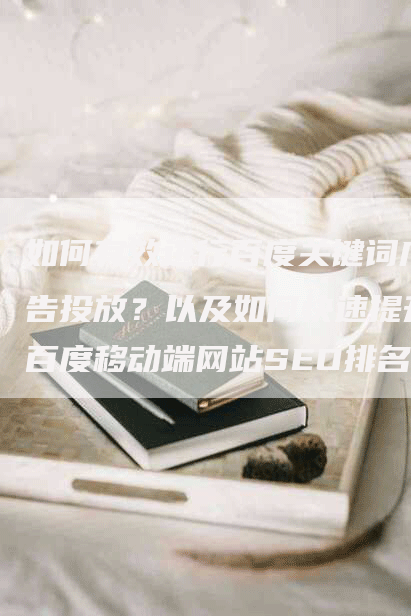 如何有效进行百度关键词广告投放？以及如何快速提升百度移动端网站SEO排名？