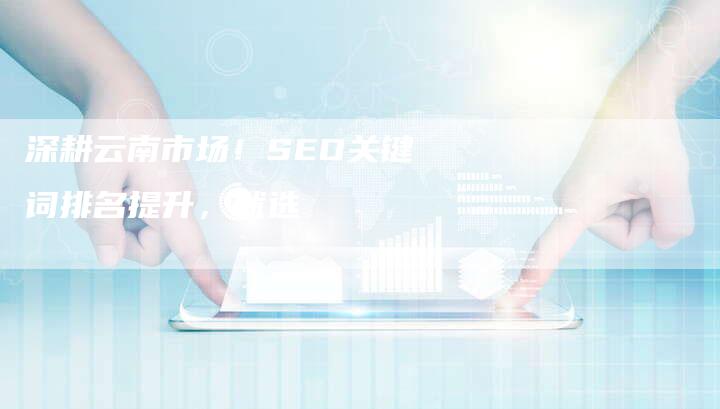 深耕云南市场！SEO关键词排名提升，就选