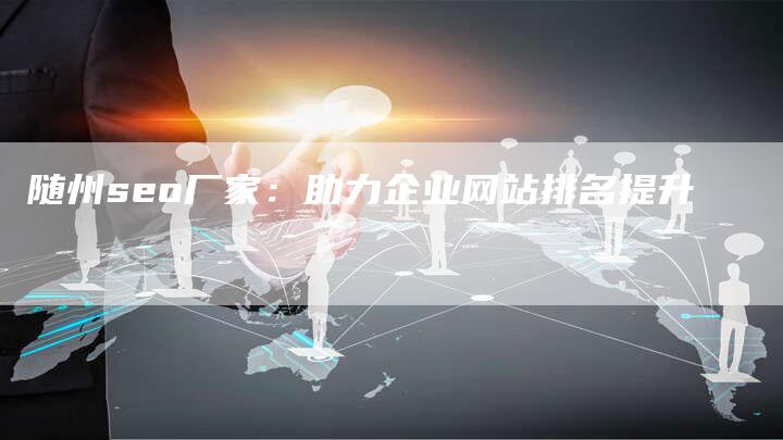 随州seo厂家：助力企业网站排名提升