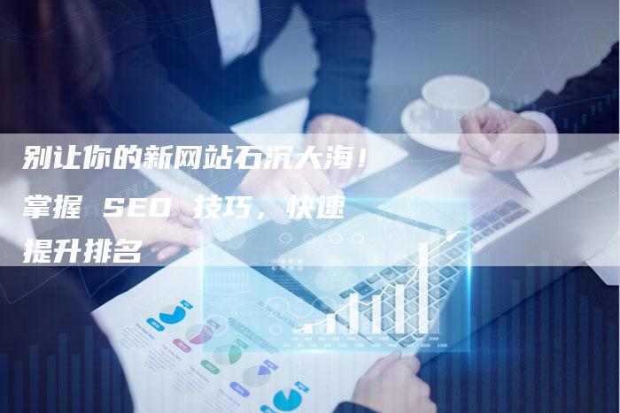 别让你的新网站石沉大海!掌握 SEO 技巧,快速提升排名-九九文章网