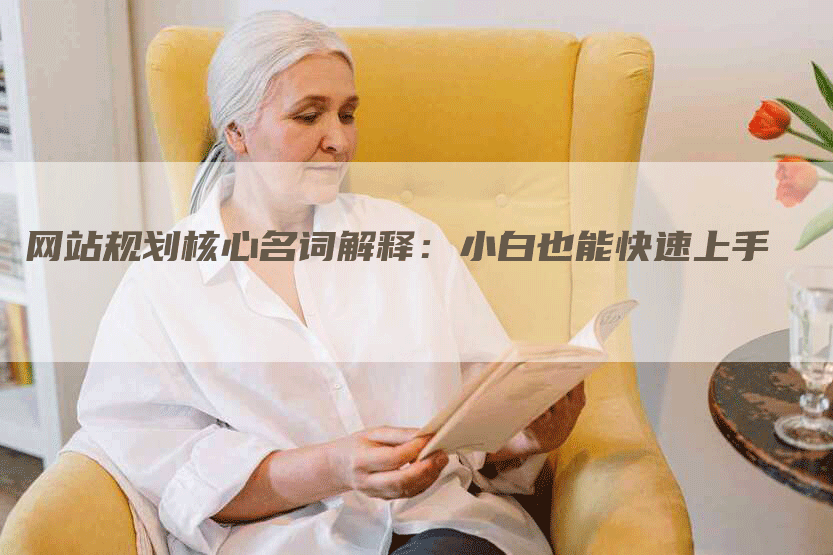 网站规划核心名词解释:小白也能快速上手-九九文章网