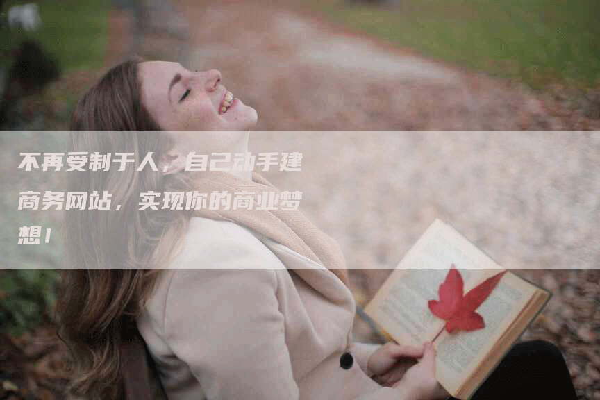 不再受制于人，自己动手建商务网站，实现你的商业梦想！