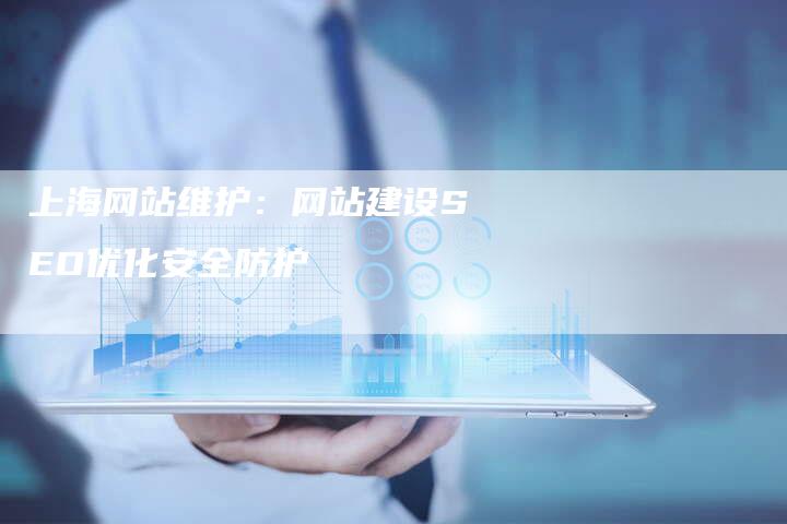 上海网站维护：网站建设SEO优化安全防护