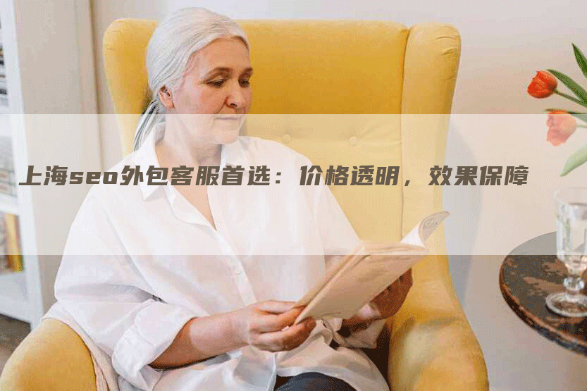 上海seo外包客服首选：价格透明，效果保障