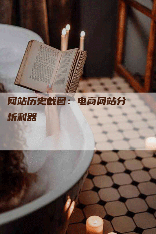 网站历史截图：电商网站分析利器