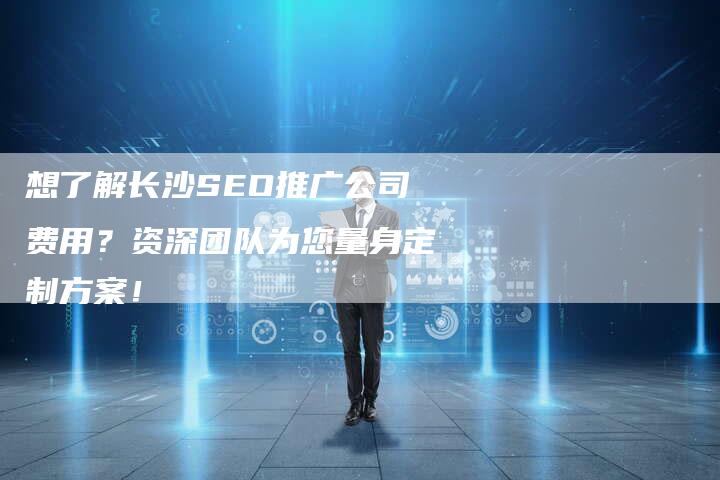 想了解长沙SEO推广公司费用？资深团队为您量身定制方案！